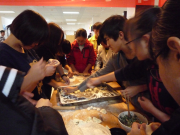 香飘饺子节，情满生科缘---公司举办第五届欢乐饺子节